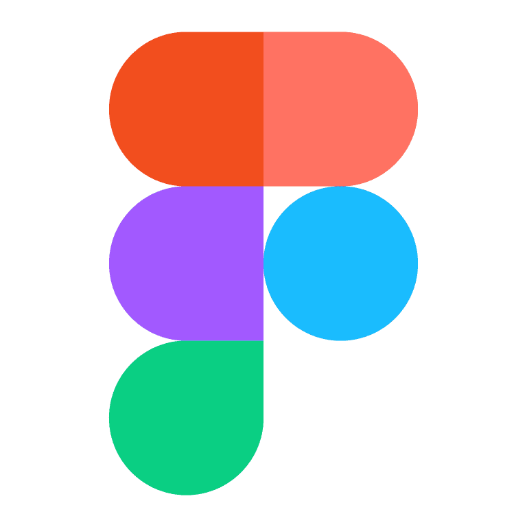 Interface do software de design Figma