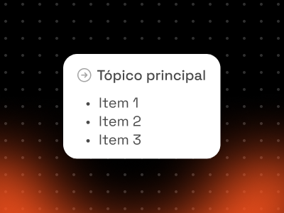 Ilustração sobre Listas